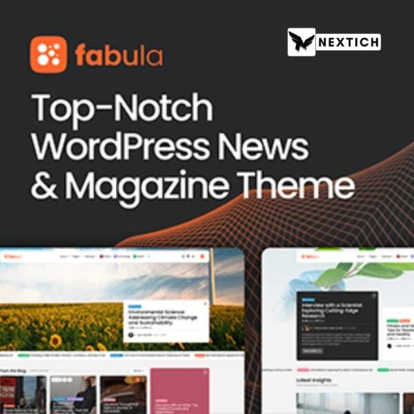 Fabula – News and Magazine WordPress Theme