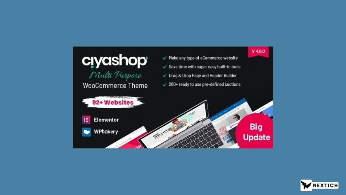 CiyaShop - Responsive Multi-Purpose WooCommerce WordPress Theme - Image 1