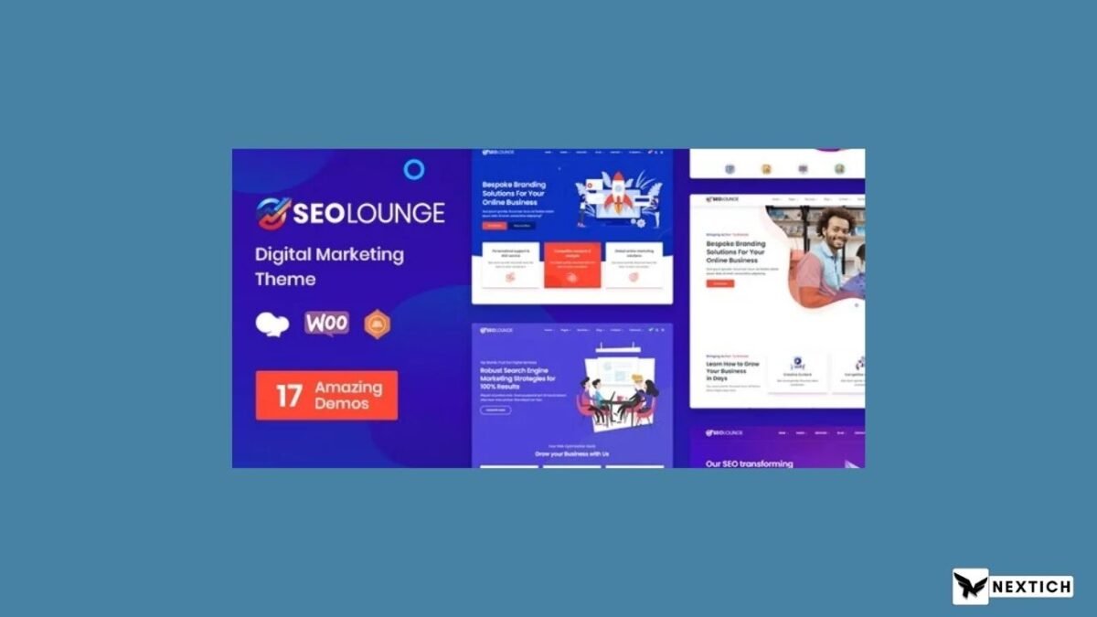 SEO Lounge Digital Marketing Theme - Image 1
