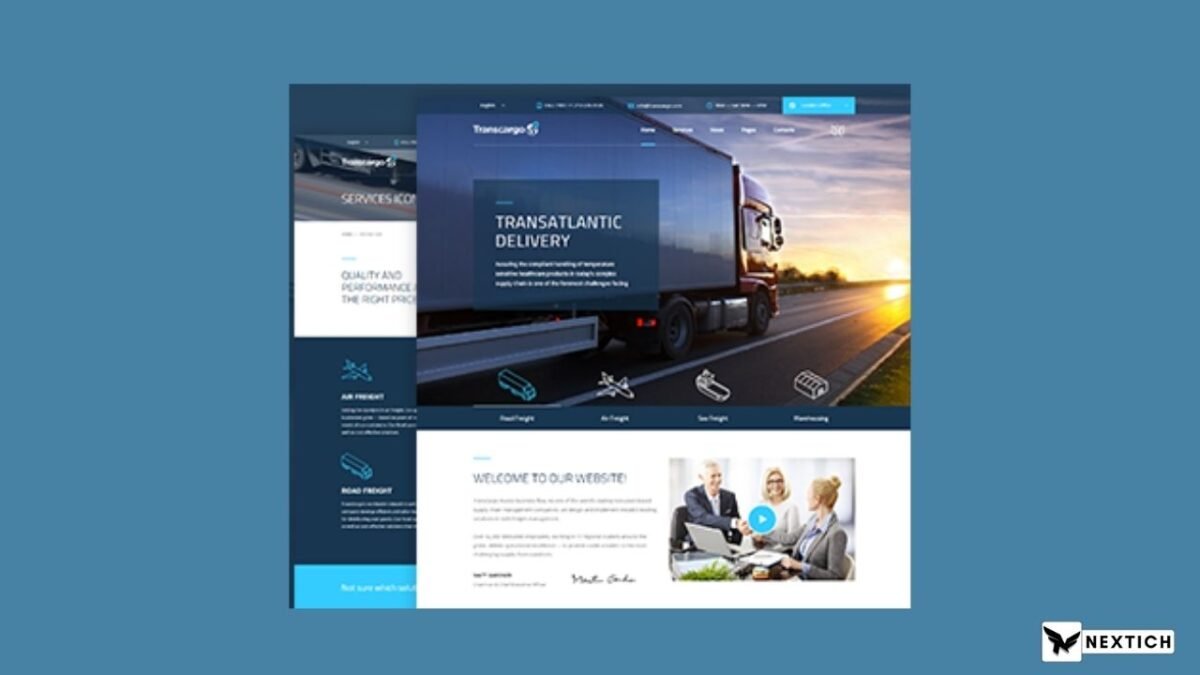 Transcargo - Transportation WordPress Theme for Logistics - Image 1