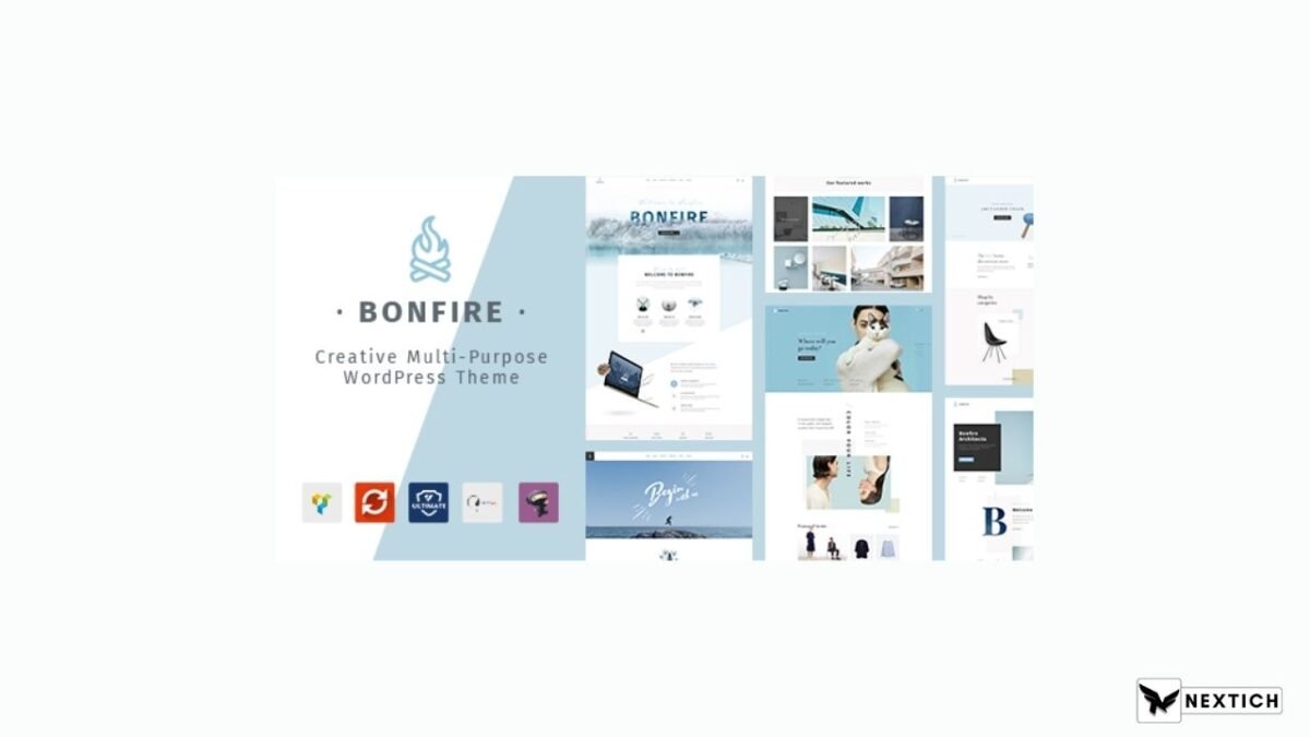 Bonfire Creative Multipurpose WordPress Theme - Image 1