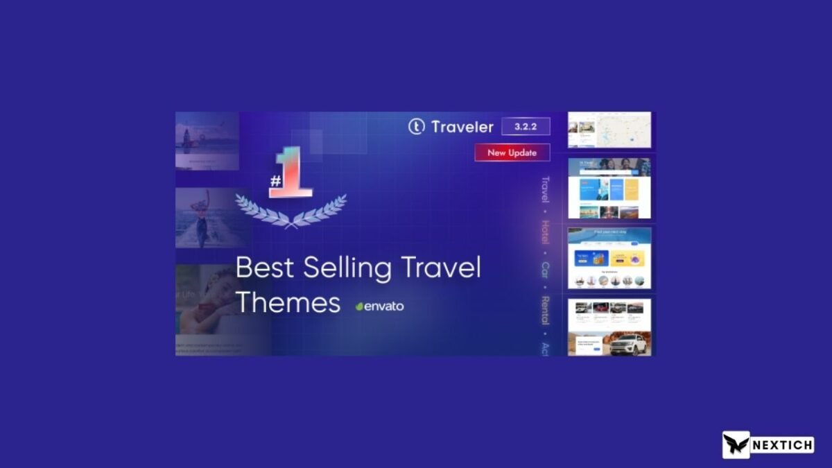 Traveler – Travel Booking WordPress Theme - Image 1
