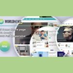 WorldNews Magazine RTL Responsive WordPress Blog