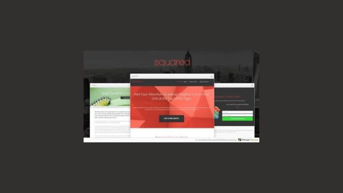 Thrive Themes Squared WordPress Theme - Image 1