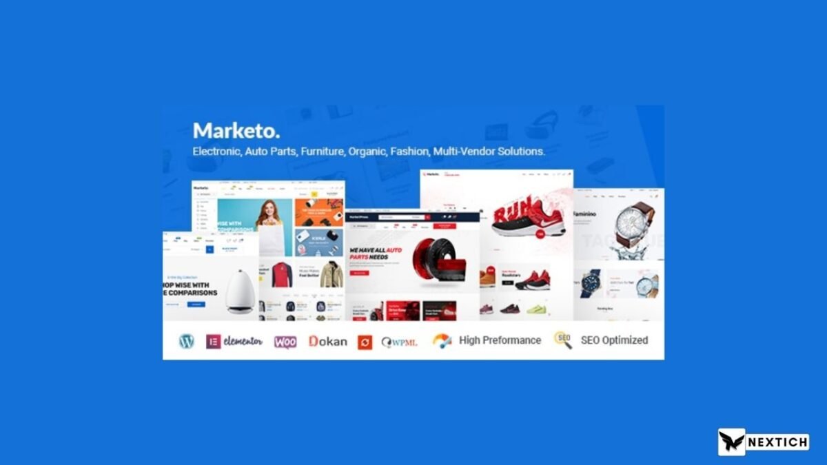 Marketo – eCommerce & Multivendor Marketplace Woocommerce WordPress Theme - Image 1