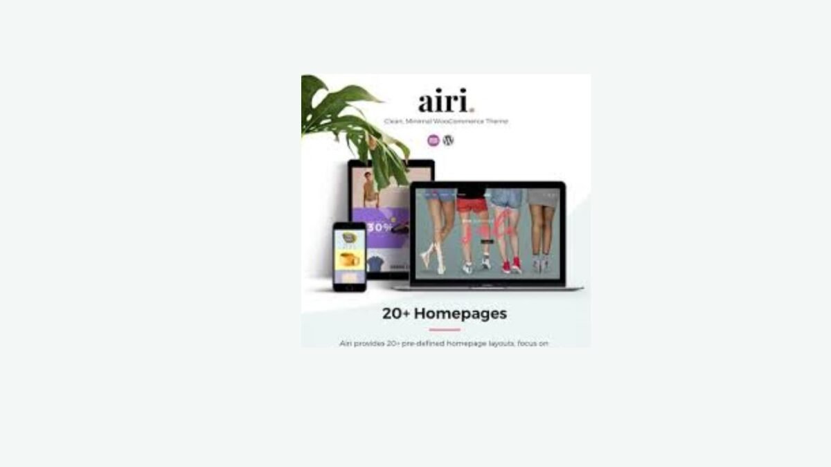 Airi – Clean, Minimal WooCommerce Theme - Image 1