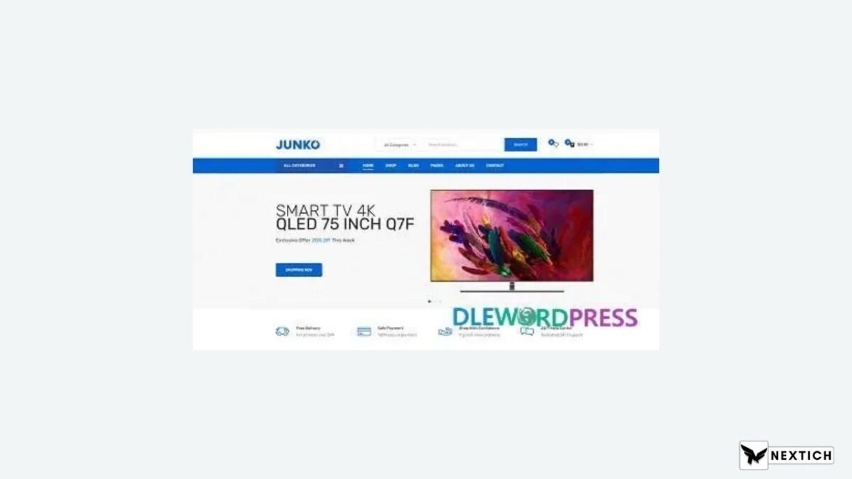 Junko – Technology Theme for WooCommerce WordPress - Image 1