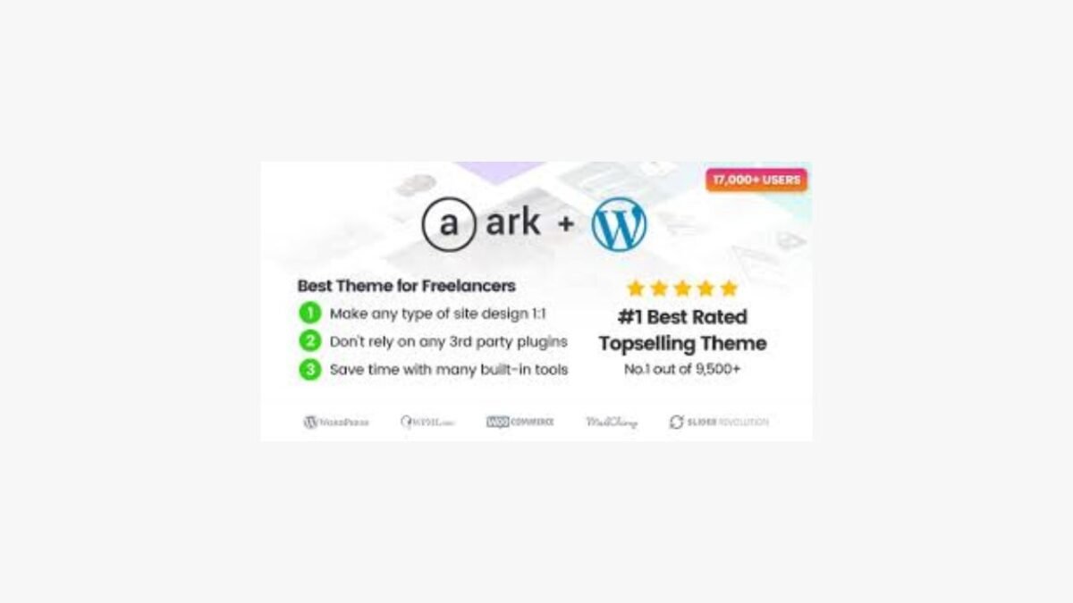 The Ark | WordPress Theme made for Freelancers - Image 1