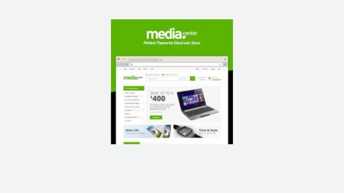 MediaCenter – Electronics Store WooCommerce Theme - Image 1