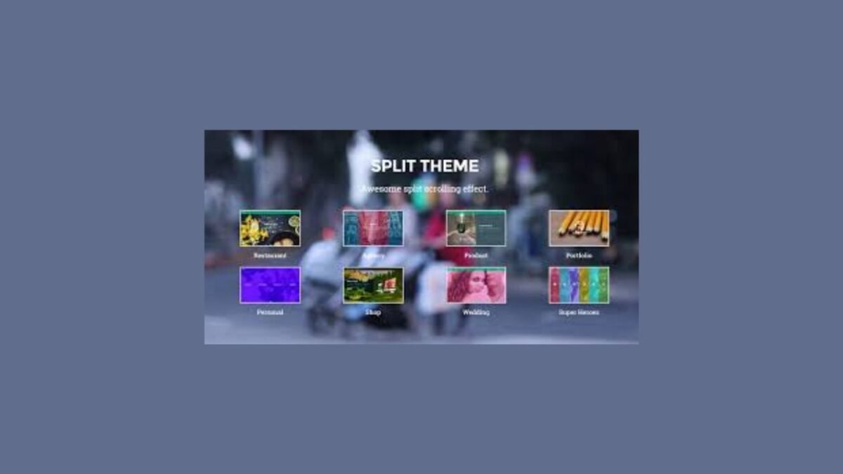 Themify Split WordPress Theme - Image 1