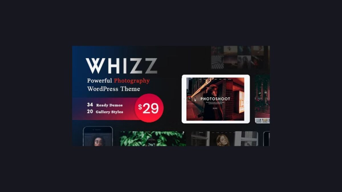 Whizz | Photography WordPress for Photography - Image 1