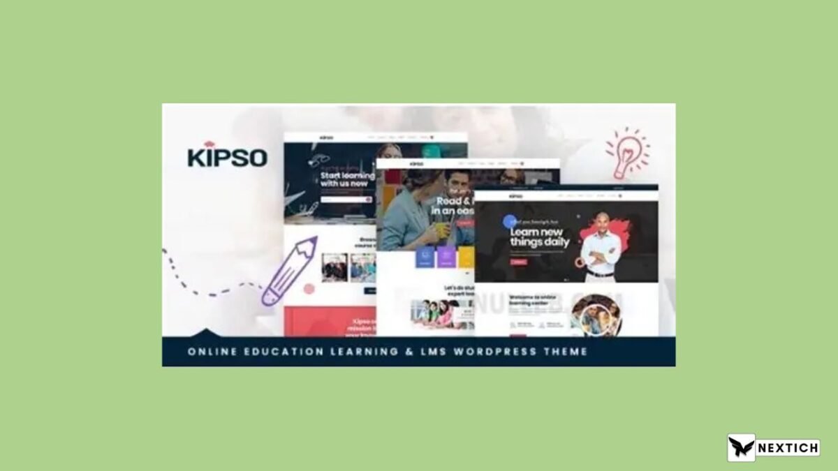 Kipso - Education LMS WordPress Theme - Image 1