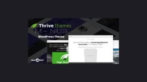 Thrive Themes Minus WordPress Theme