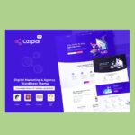 Caspiar | Digital Marketing and Agency WordPress Theme