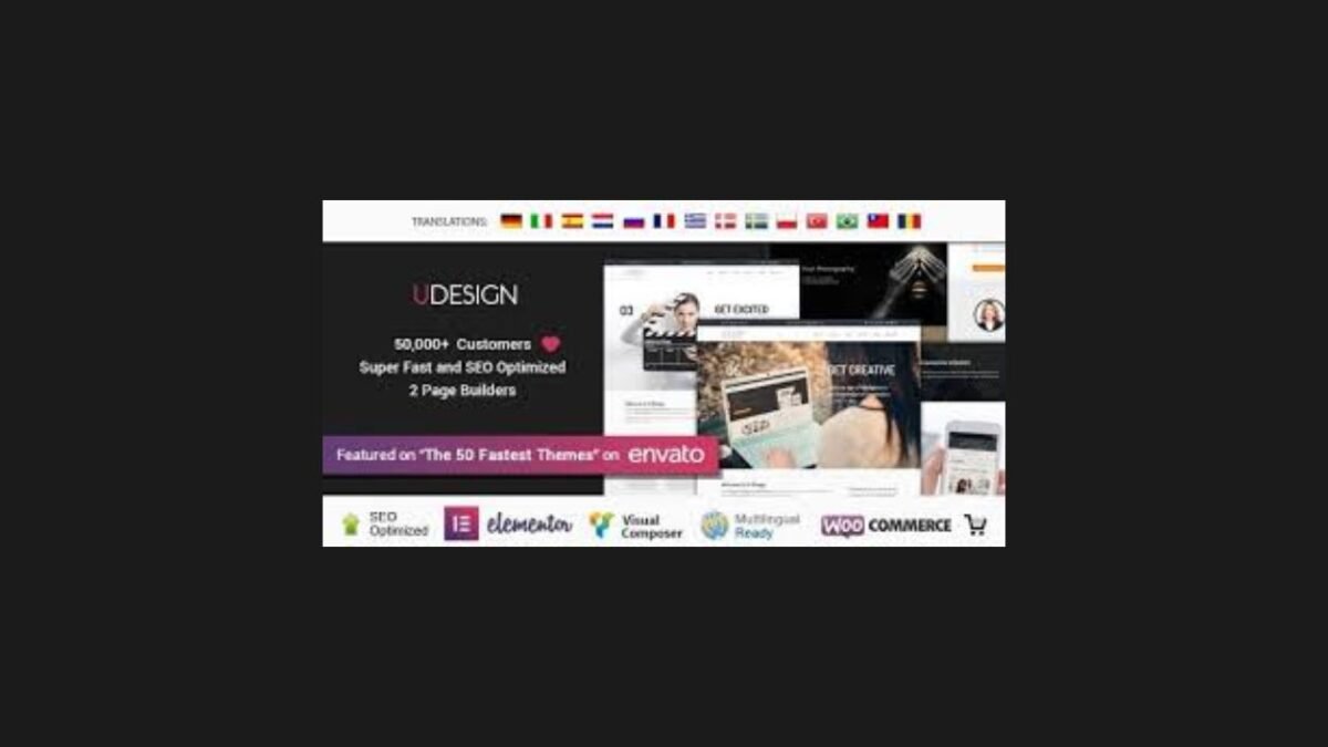 uDesign – Responsive WordPress Theme - Image 1