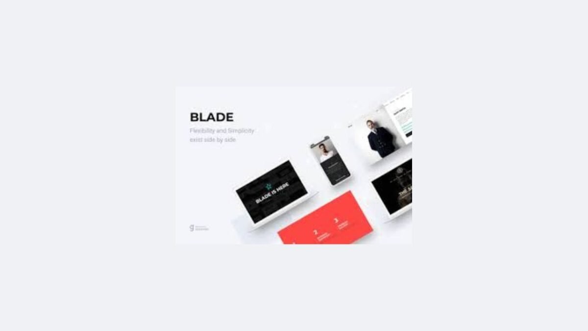 Blade – Responsive Multi-Functional Theme - Image 1
