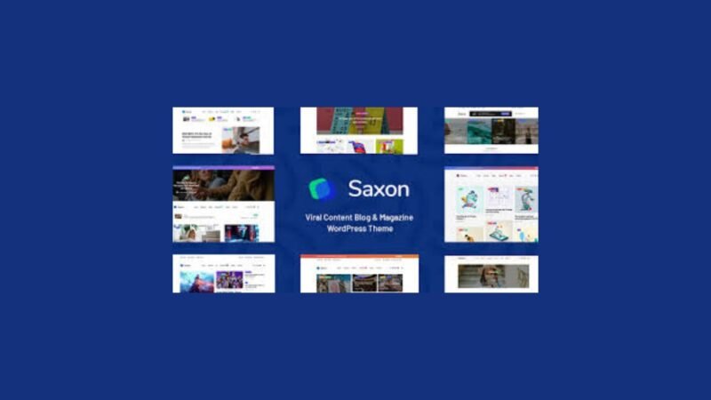 Saxon – Viral Content Blog Magazine Theme - Image 1