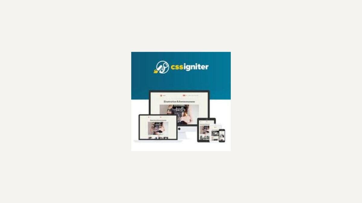 CSS Igniter Mozzy WordPress Theme - Image 1