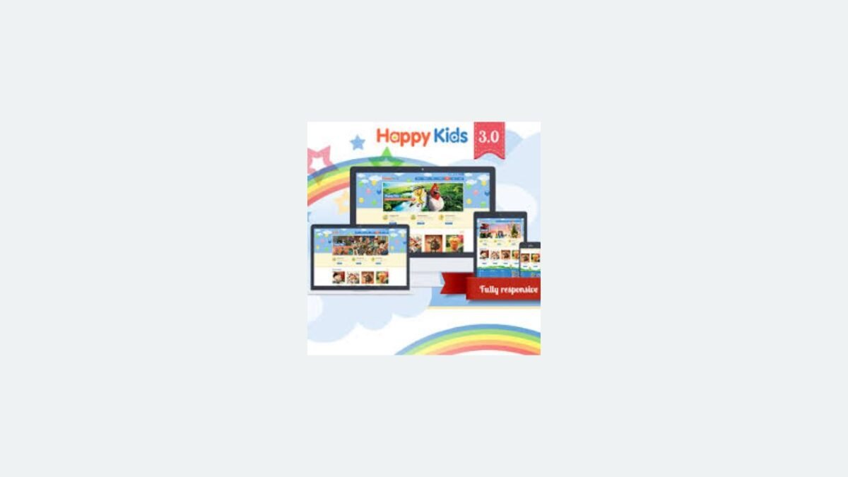 Happy Kids – Children WordPress Theme - Image 1