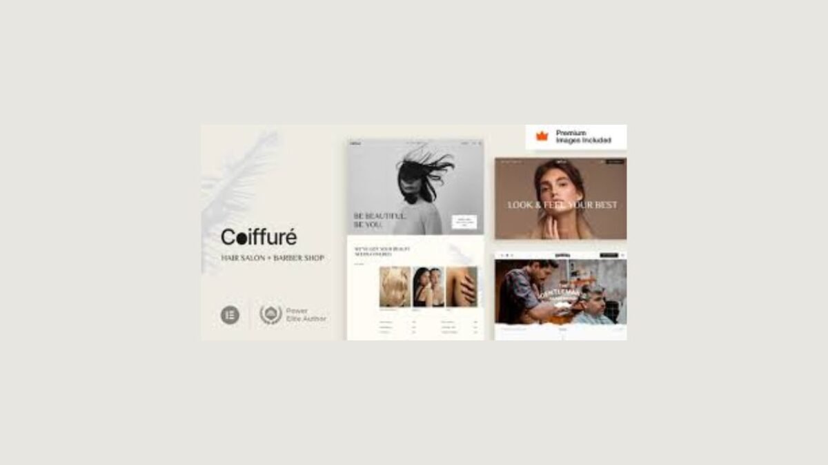 Coiffeur – Hair Salon WordPress Theme - Image 1