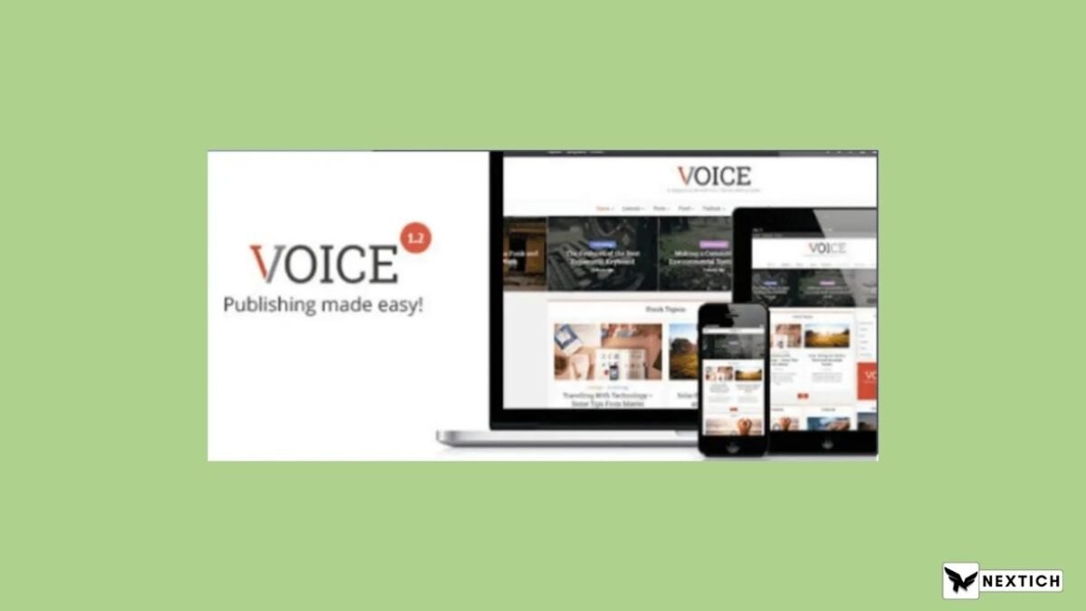 Voice – Clean News/Magazine WordPress Theme - Image 1