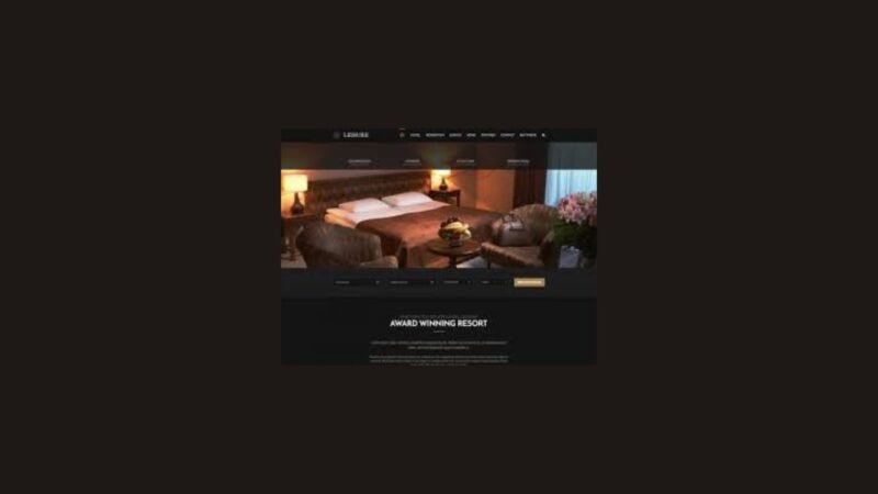 Hotel WordPress Theme | Hotel Leisure