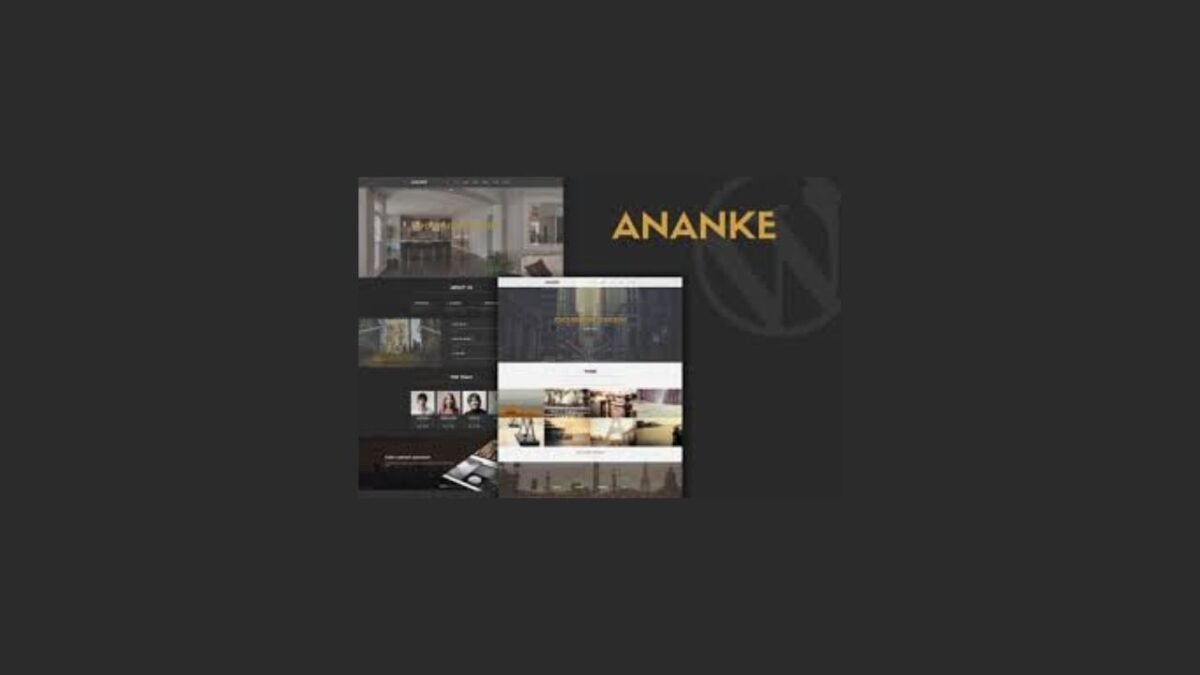 Ananke – One Page Parallax WordPress Theme - Image 1