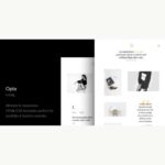 Opta Minimal Portfolio and Photography Theme